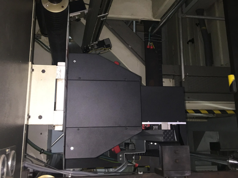 Cámara de gran tamaño con vista panorámica Inspección de banda por video Impresión flexográfica UV 